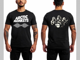 Arctic Monkeys - čierne p&aacute;nske tričko 100%bavlna